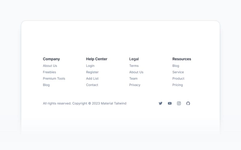 Footer
